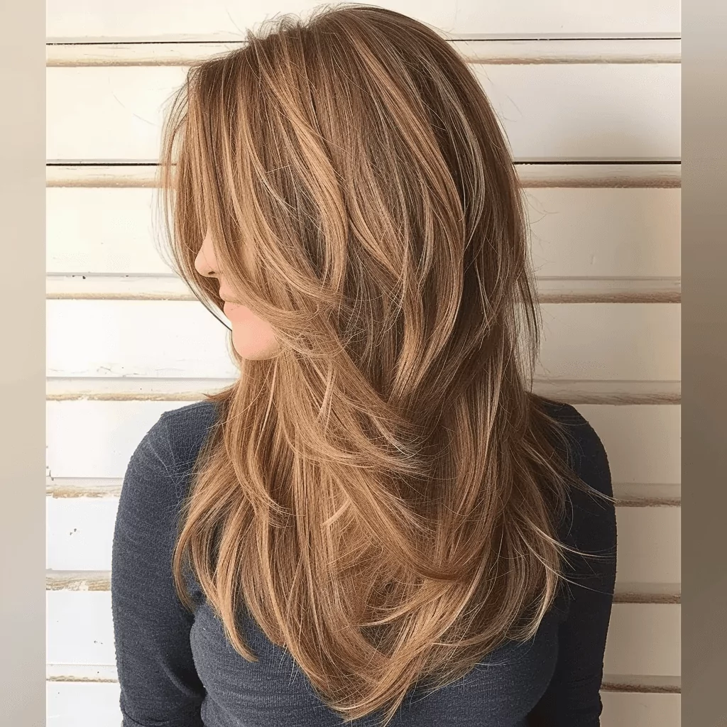 Long Haircut with Short and Long Layers