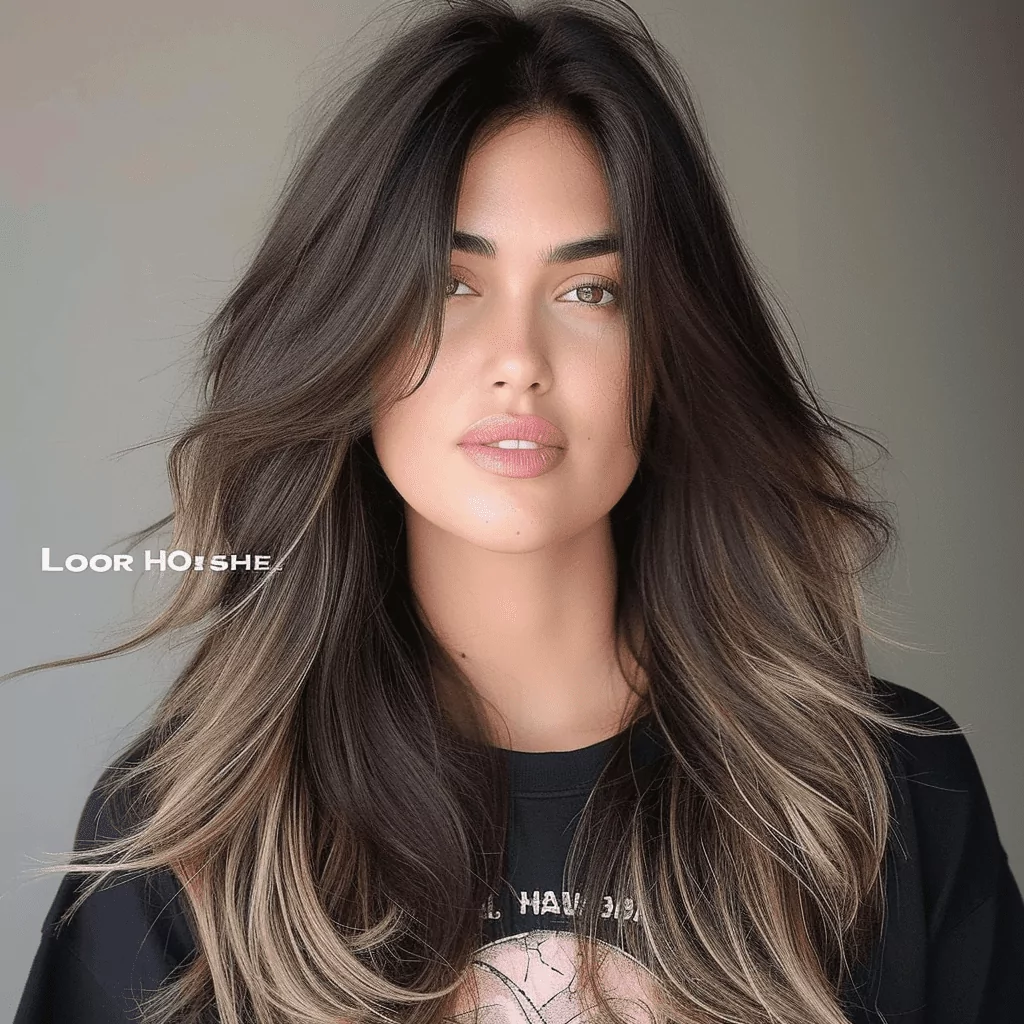 Long Hairstyle for Women with Round Faces