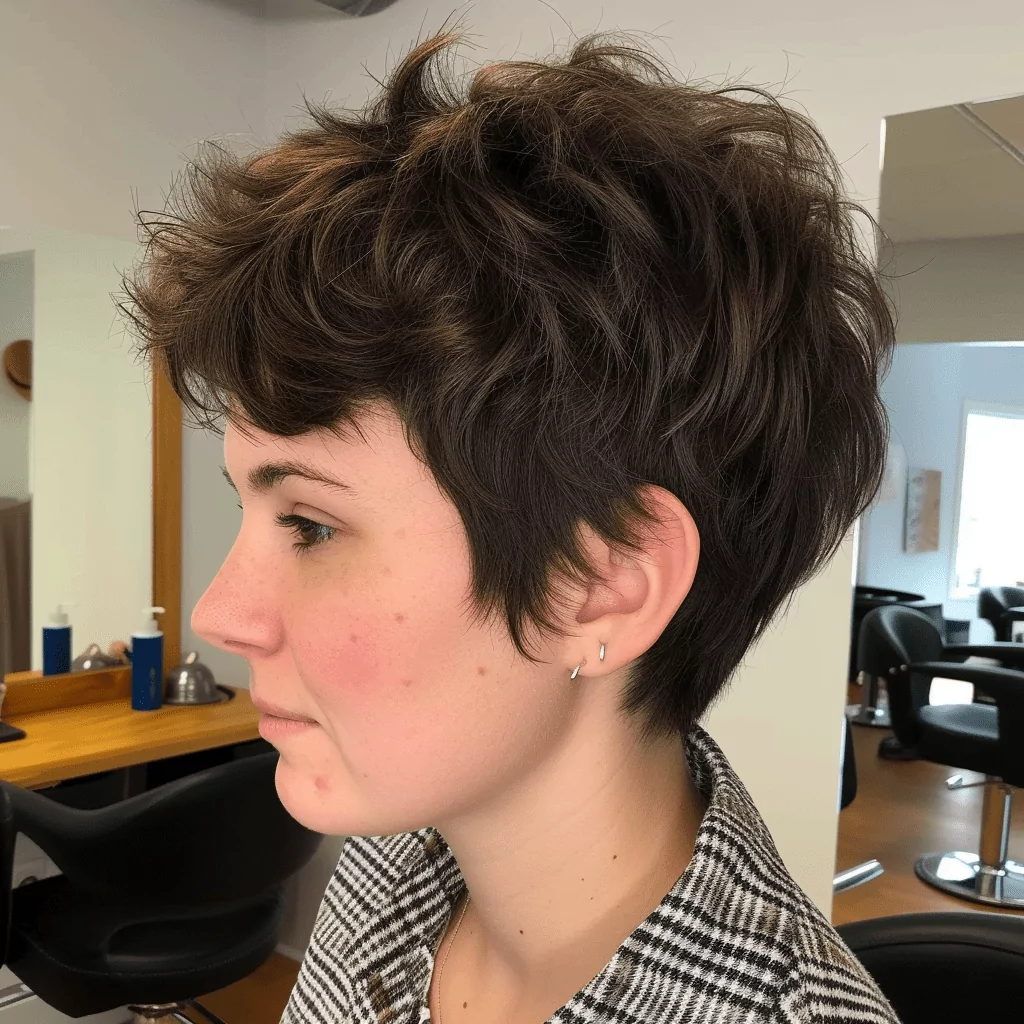 Low Maintenance Pixie with Short Layers