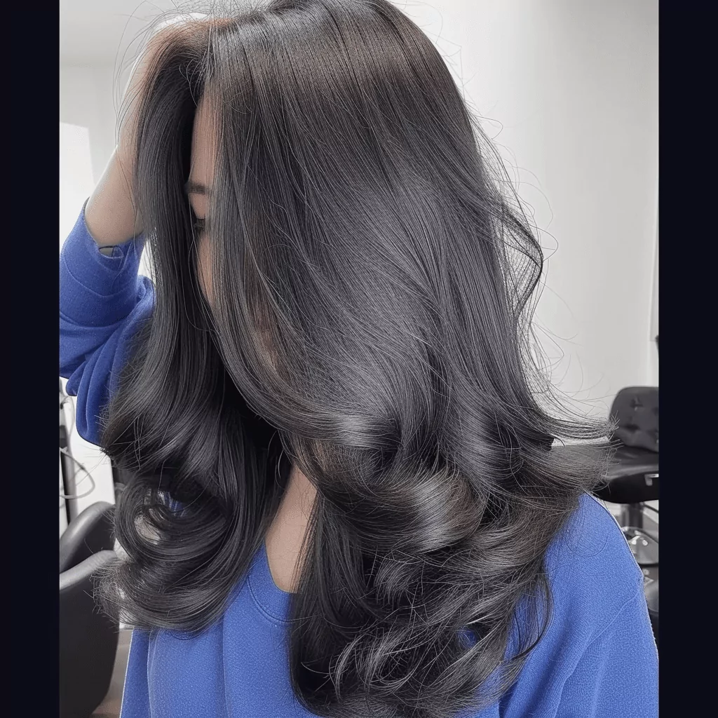 Piece y Haircut for Long Thick Hair