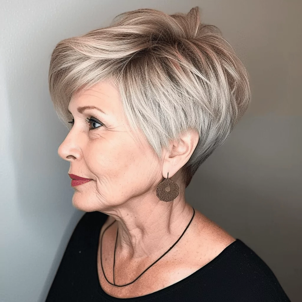 Pixie Haircut for Women Over