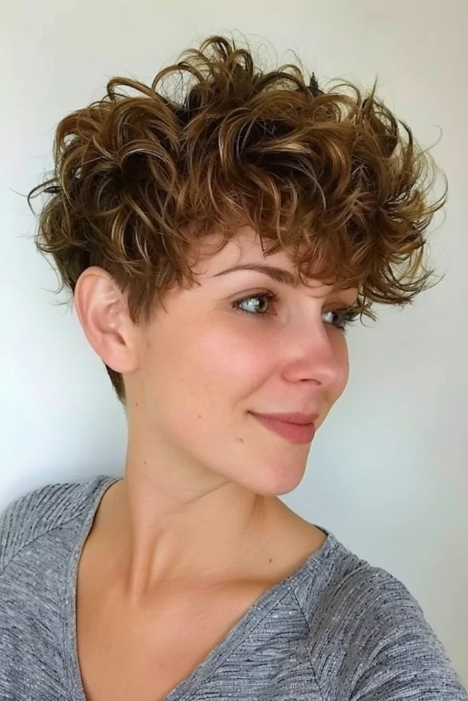 Messy Pixie for Curly Locks