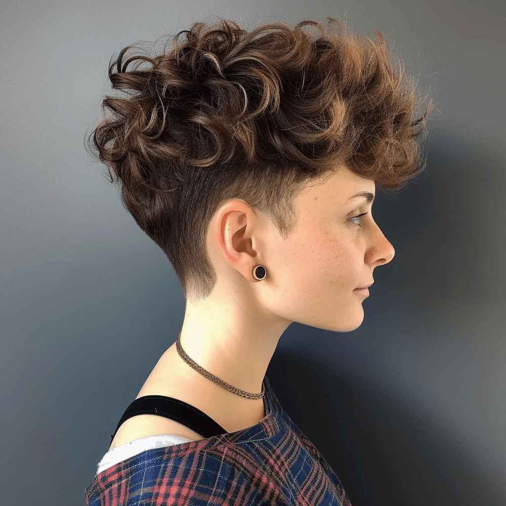 Pixie For Women With Curly Hair