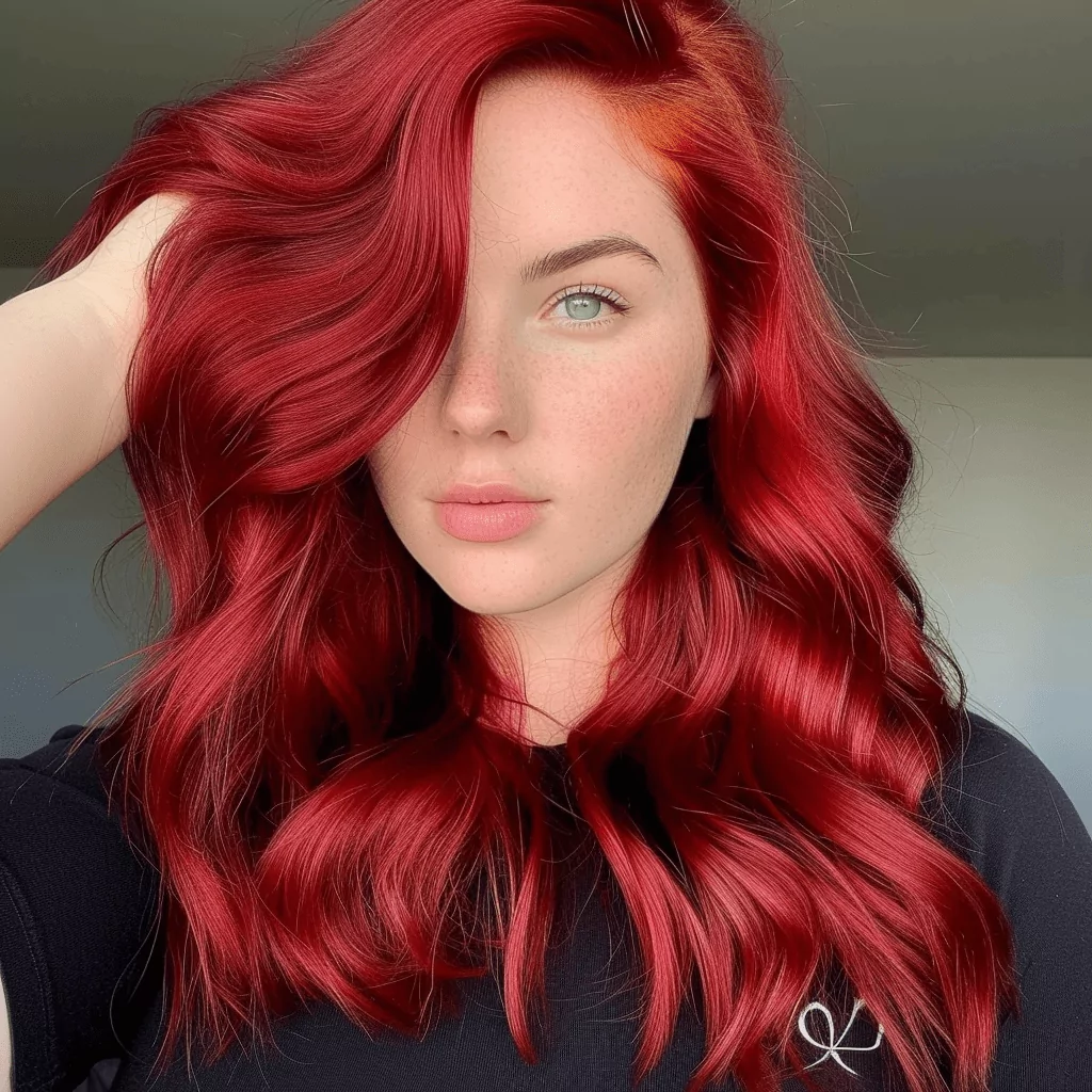 Scarlet Hair Color Inspiration