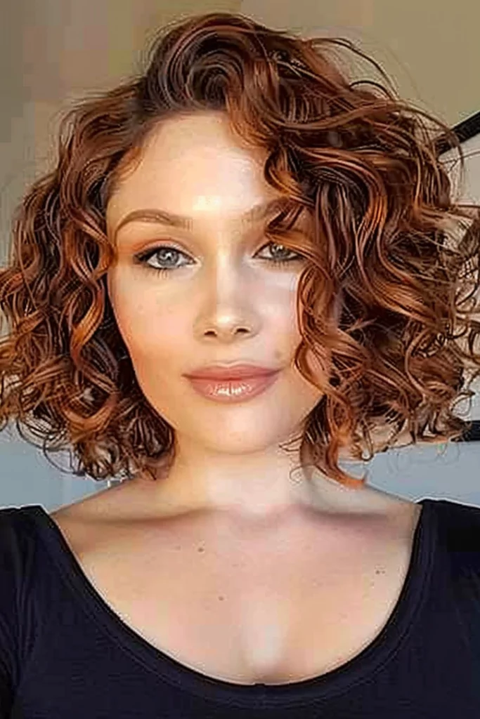 Softer Waves on a Curly Bob