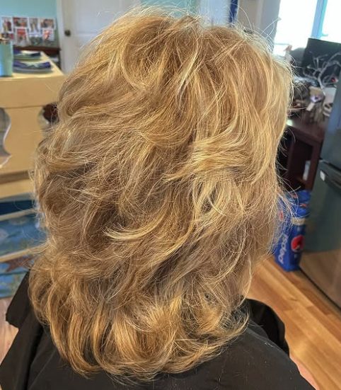 Bohemian Waves with Curtain Fringe