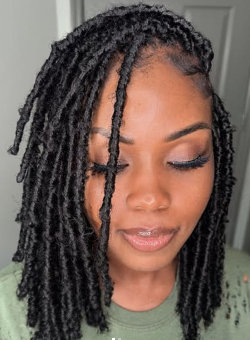 Boho-Chic Mid-Length Layered Curls