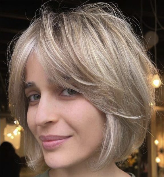 Classic Feathered Bob