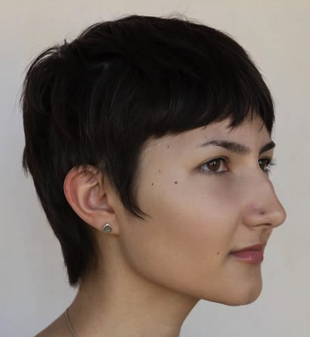 Edgy Razor Cut Pixie