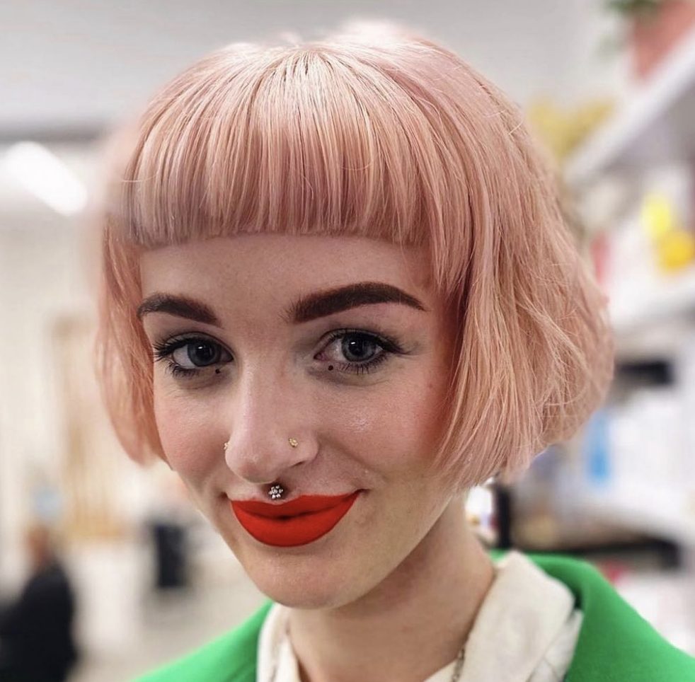 French Bob with Micro Bangs