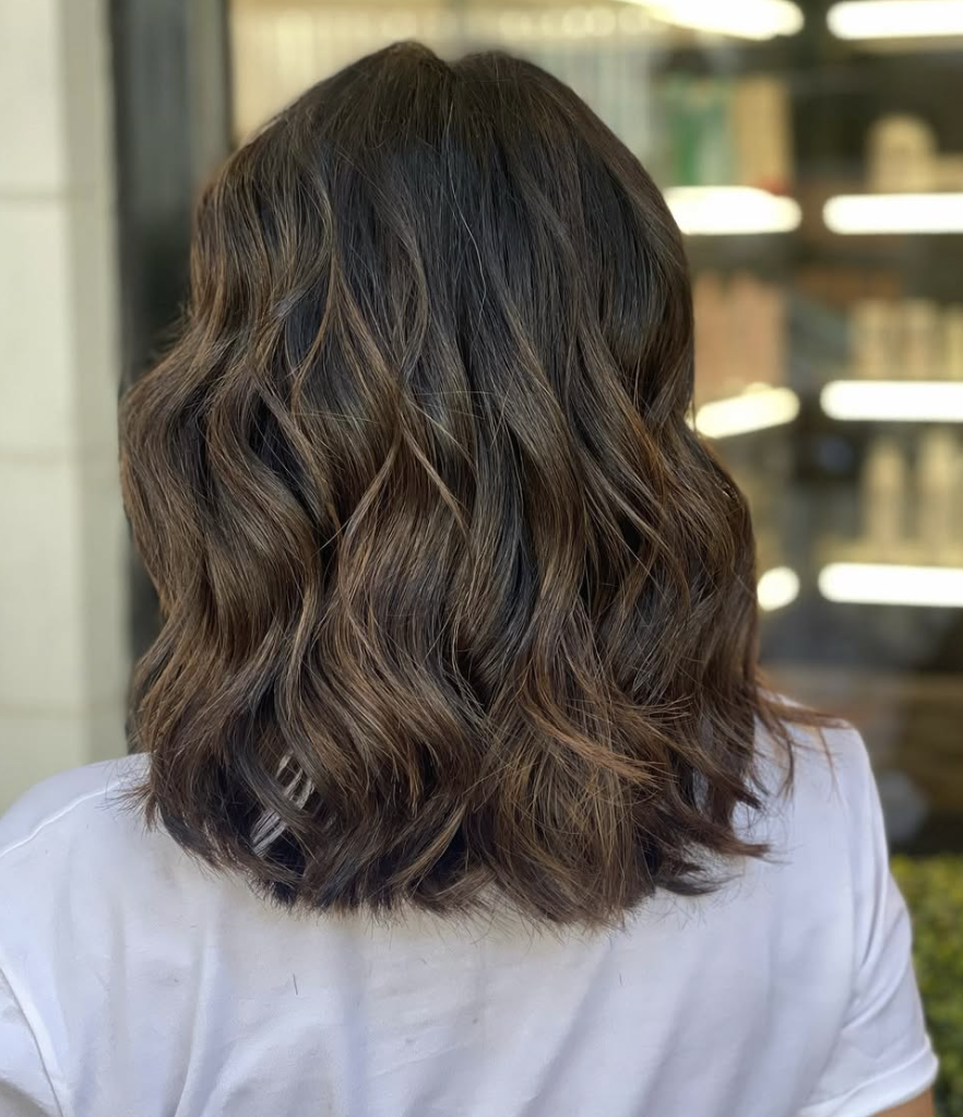 Layered Haircut with a Hint of Balayage