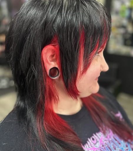 Punk-Inspired Shag with Sharp Angles