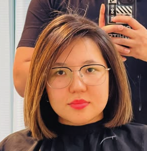 Sleek Layered Bob with Deep Side Part