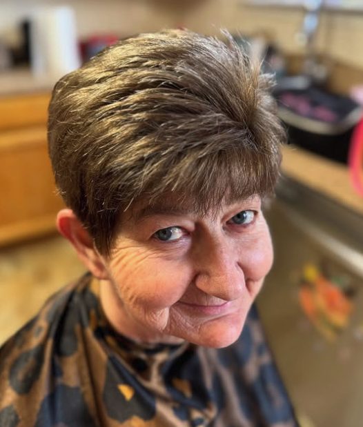 Soft Pixie with Rounded Bangs