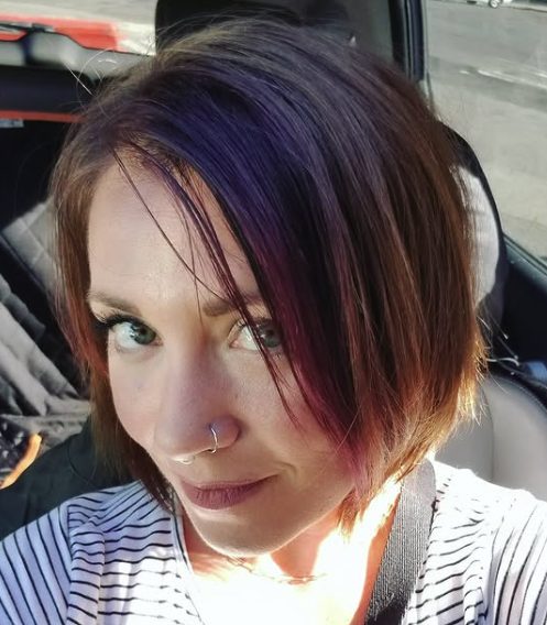 Tapered Layered Cut with a Middle Part